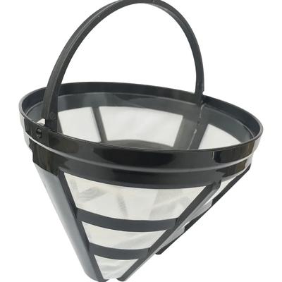 Återanvändbart Kaffebryggare Nylonfilter Tebryggare LFGB Filter Kaffemaskin Sil Meshhållare Återanvändbar Droppare Droppkorgar