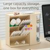 Drawer Style Student Pen Holder Organizer Multi-Layer Cosmetic Storage Cabinet  Study Room