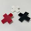 1/6pcs Y2K Red Cross Hair Clips for Women Girls Trendy Hair Accessories Hiphop Punk Barrettes Hair Pins Hairwear for Cool Girls