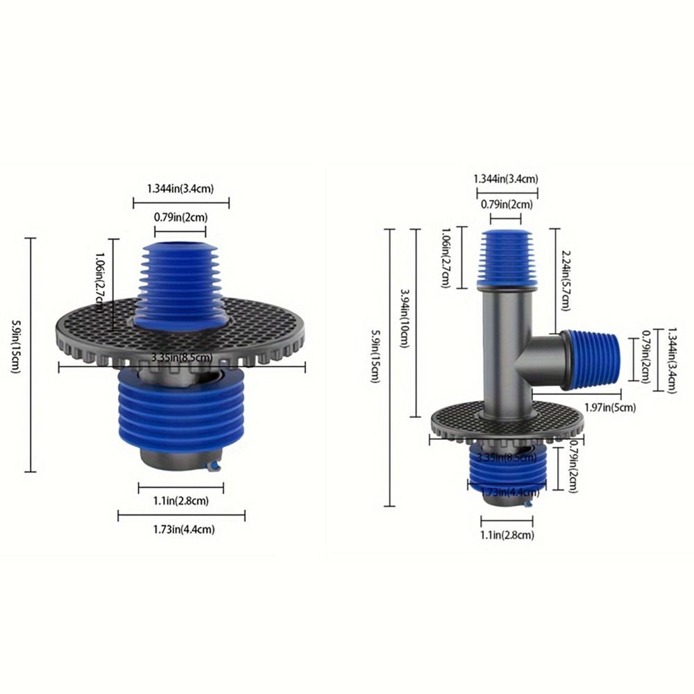 Multi-functional Floor Drain Adapter Universal Sewer Connector Sink Elbow Pipe Connector Kitchen