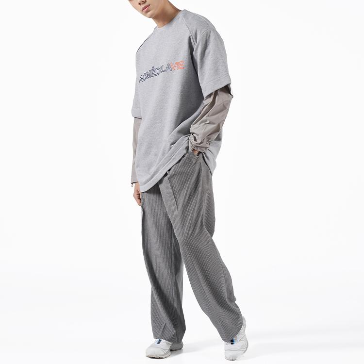 Acme De La Vie/ADLV Casual Pants Men's Gray ADLV-21SS-PTLEWD-GRY