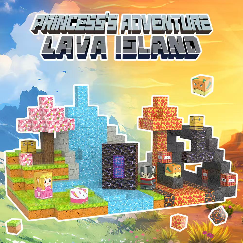 My Forest World Magnetic Cubes: Educational STEM Building Blocks