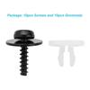 Under Engine Shield Screw Grommet Set for Ford