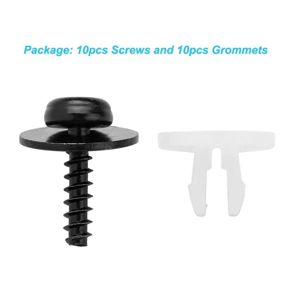 Under Engine Shield Screw Grommet Set for Ford