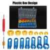 AC Line Manual Tool Set Removal Tools Fuel Line Remover Connector 16pcs Car Air Conditioning Pipe Quick Disconnect Tools Kit