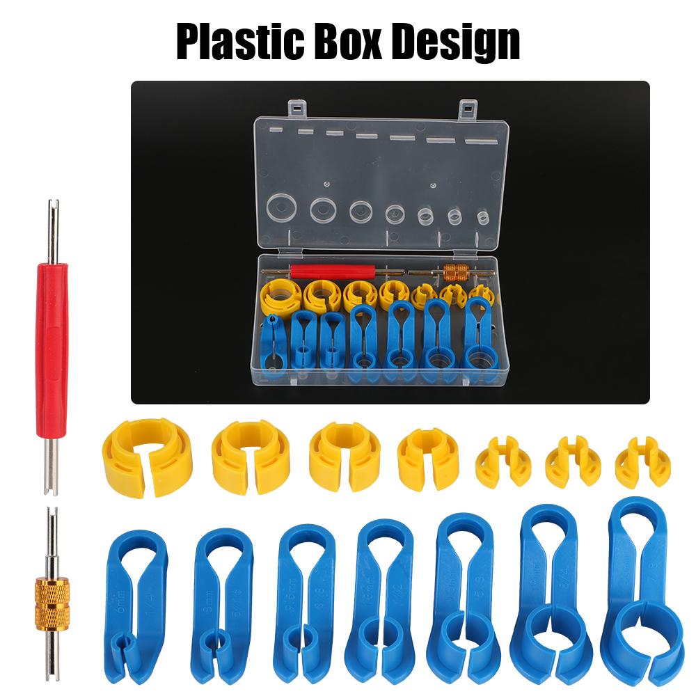 Removal Tools Car Air Conditioning Pipe Quick Disconnect Tools Kit 16pcs Fuel Line Remover Connector