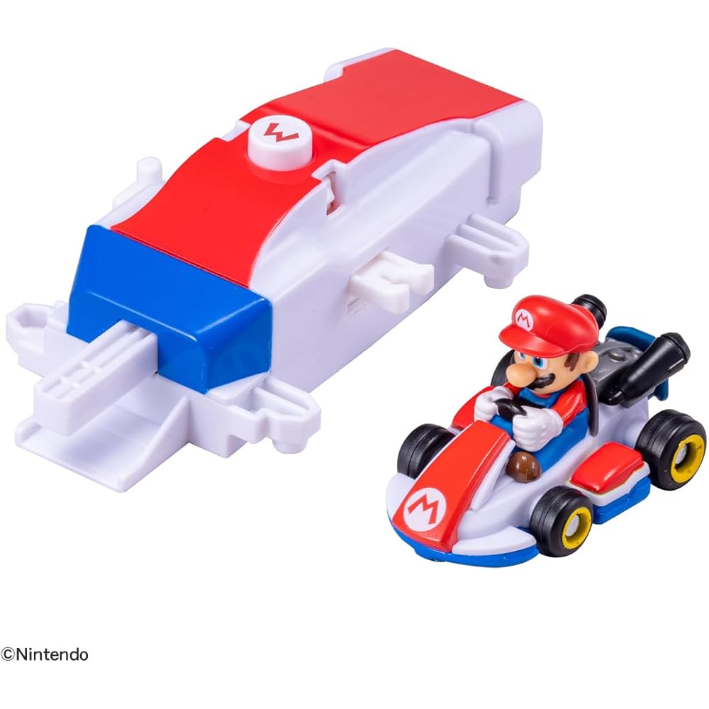 TAKARA TOMY Drift Tomica Mario Kart Drift Starter Set Mario & Standard Kart Toy Car for Ages 3 and Up