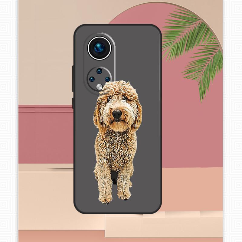 Brown Cockapoo Case For Honor Magic 5 6 7 8 Pro Honor X9c X9b X9a X8b X8a X8c 50 70 90 400 200 Lite Cover