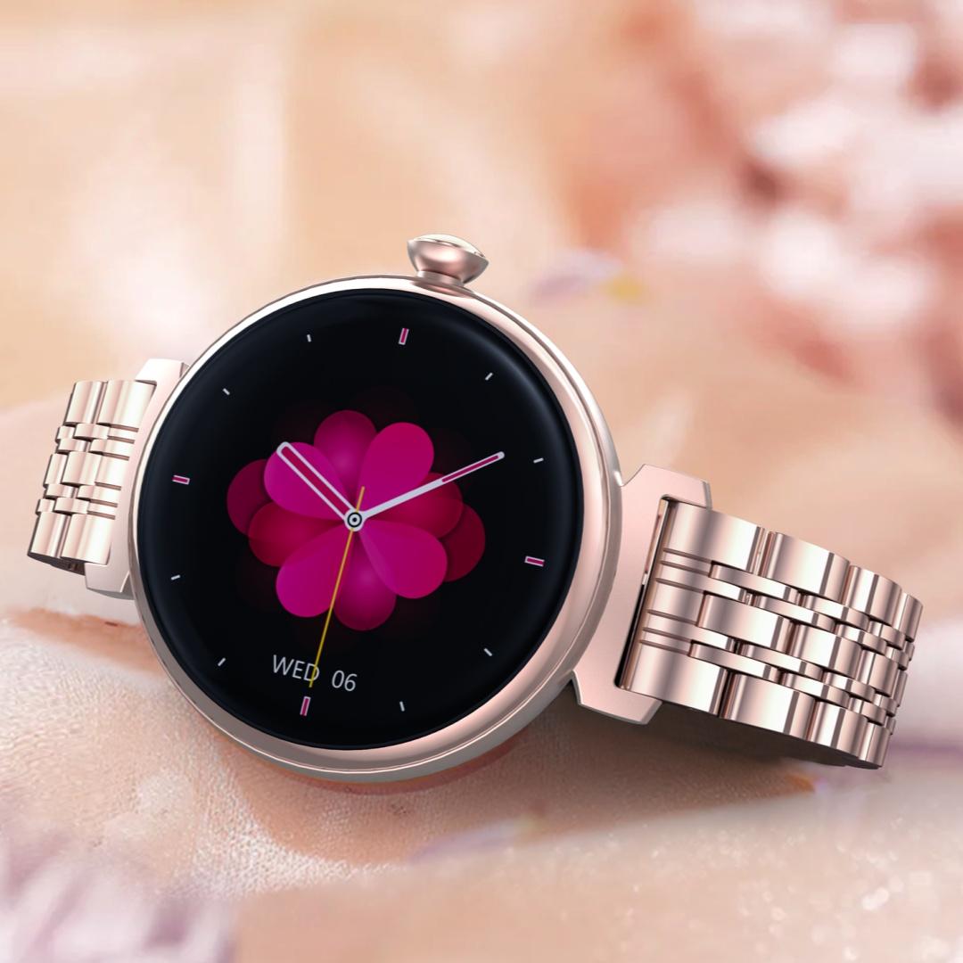 Rainbuvvy DM70 Смарт-часы AMLED Женские красивые наручные часы с поддержкой IP68 — фото 5