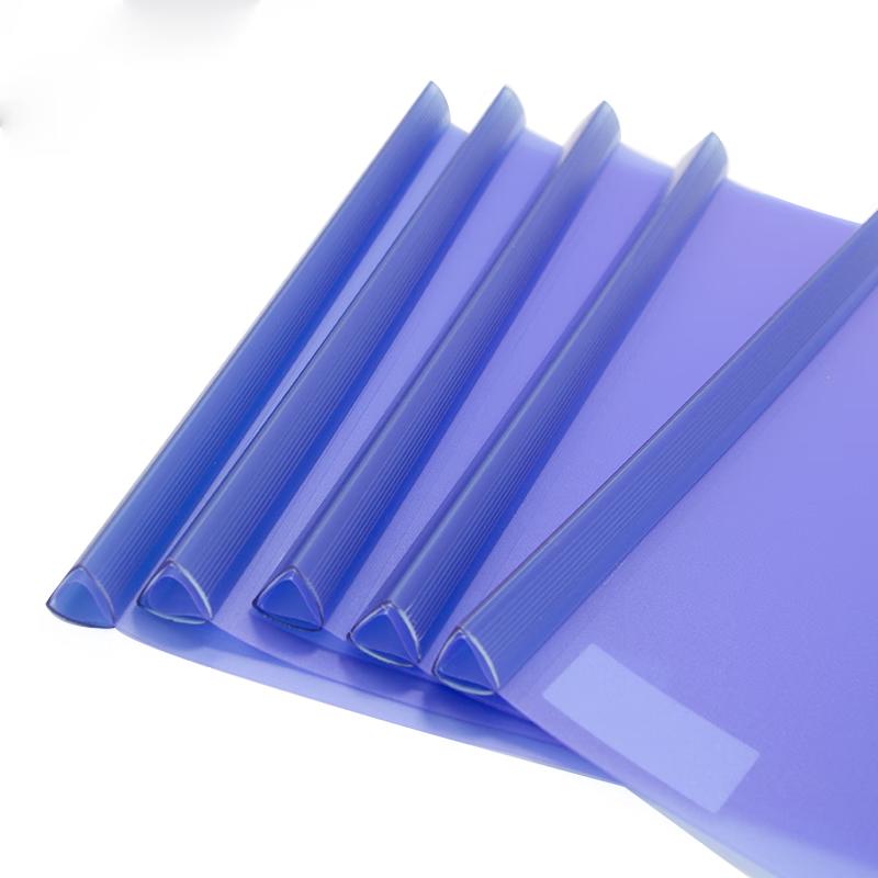 Jindeli A4 Frosted PP Pull Rod Report Folder