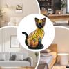 Cat Lamps Resin LED Vintage 3D Nightlight Cat Lamp for Kids for Desk Fireplace Mantel Christmas Nursery Bedroom Living Room Home