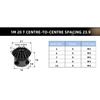 Bevel Gear 1M 25/30Teeth Inner Bore 6/8/10/12/14/15/16mm Gear 90 Degrees Transmission Precise Bevel Gear