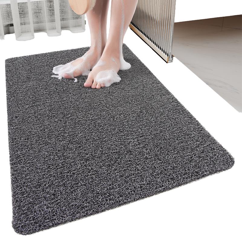 Comfortable PVC Modern Puzzle Pattern Non-Slip Shower Bath Mat with Suction Cups Quick Drying Easy Cleaning for Home Hotel Use