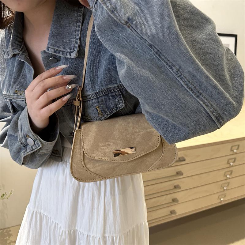 Underarm Bag Women's Summer New Retro Niche Design Single-Shoulder Crossbody Bag Women's High-end Bag Bag