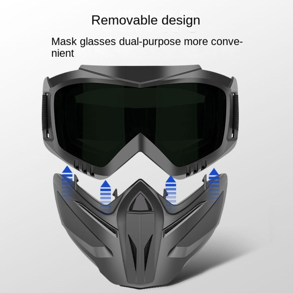 Dust Resistant Auto Darkening Welding Glasses Adjustable Band Impact Resistant Cutting Welding Mask Detachable