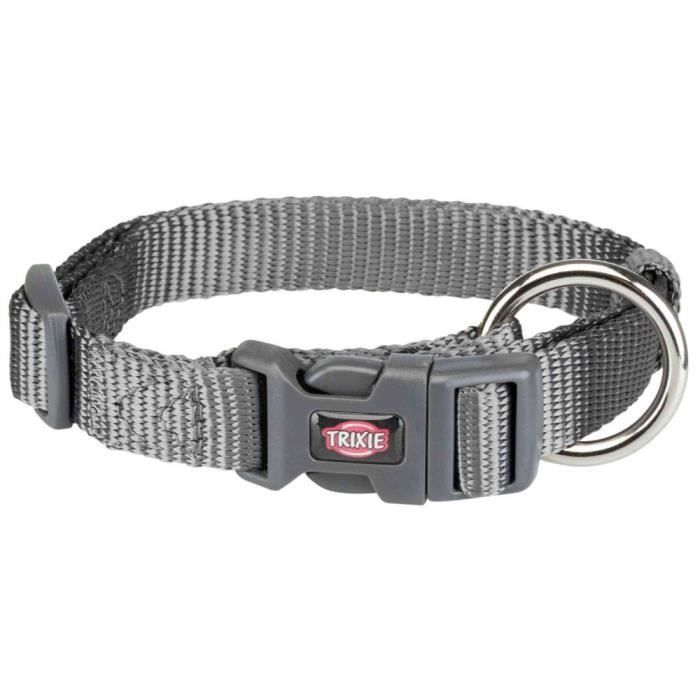 Collier - Premium - S-M - 30-45 Cm - 15 Mm - Gris Graphite