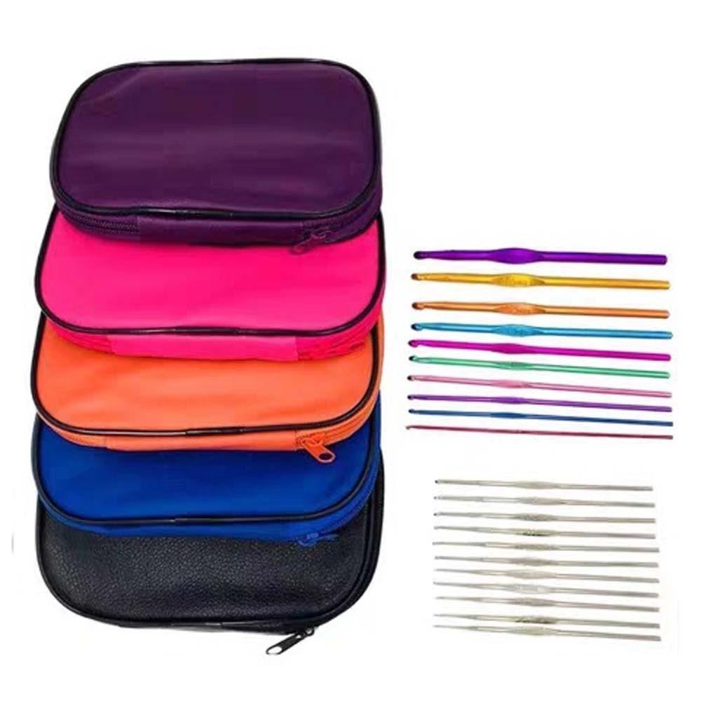 22Pcs DIY Craft Yarn Sewing Needle Multicolor Handmade Craft Knitting Tools  Travel