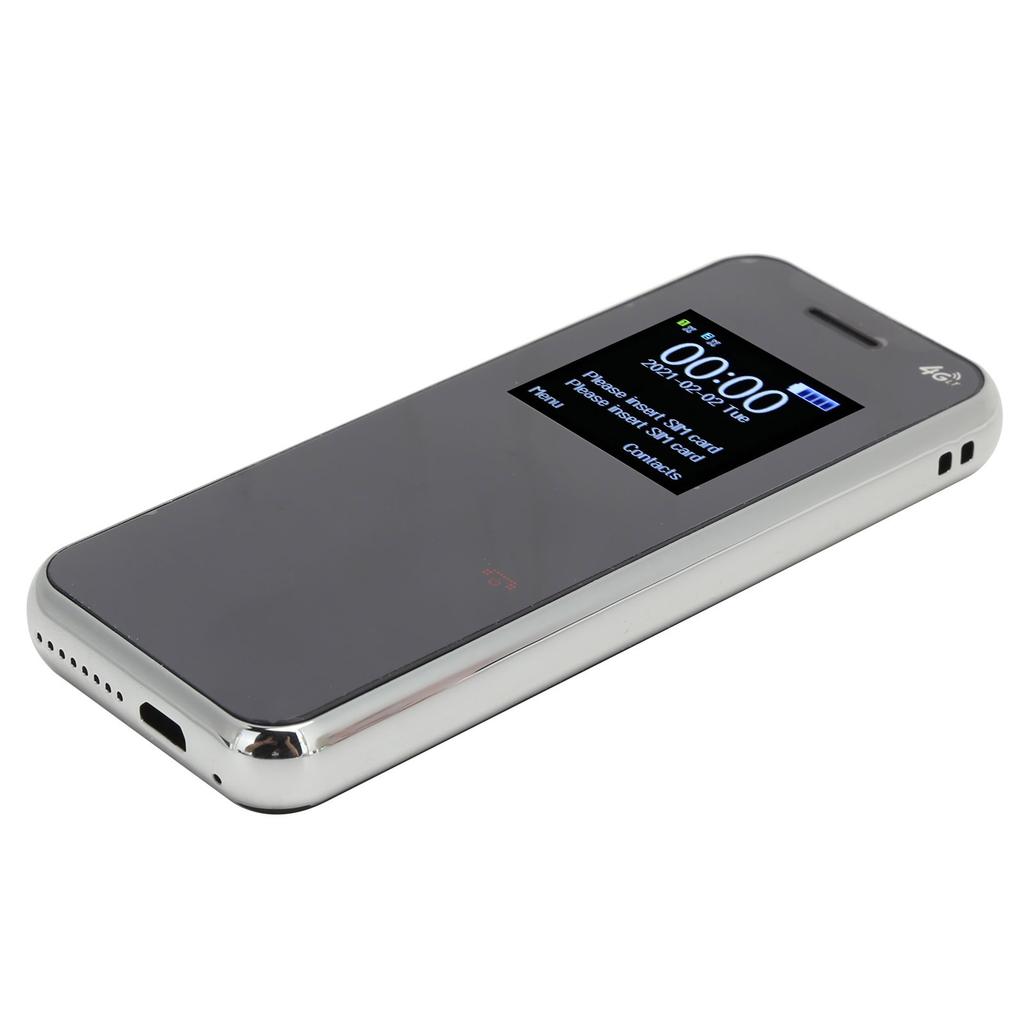 Tragbares Mobiltelefon 32MB+32MB Dual-Karte Dual-Standby Mini-Handy für Kinder(Dunkelblau )