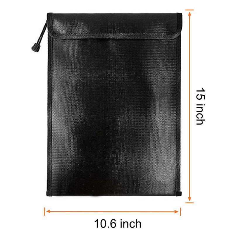 Fireproof Waterproof Faraday Bag Anti-Hacking Signal Blocker Storage Pouch for Phone Notebook Computer Ipad Key Fob Faraday Bag