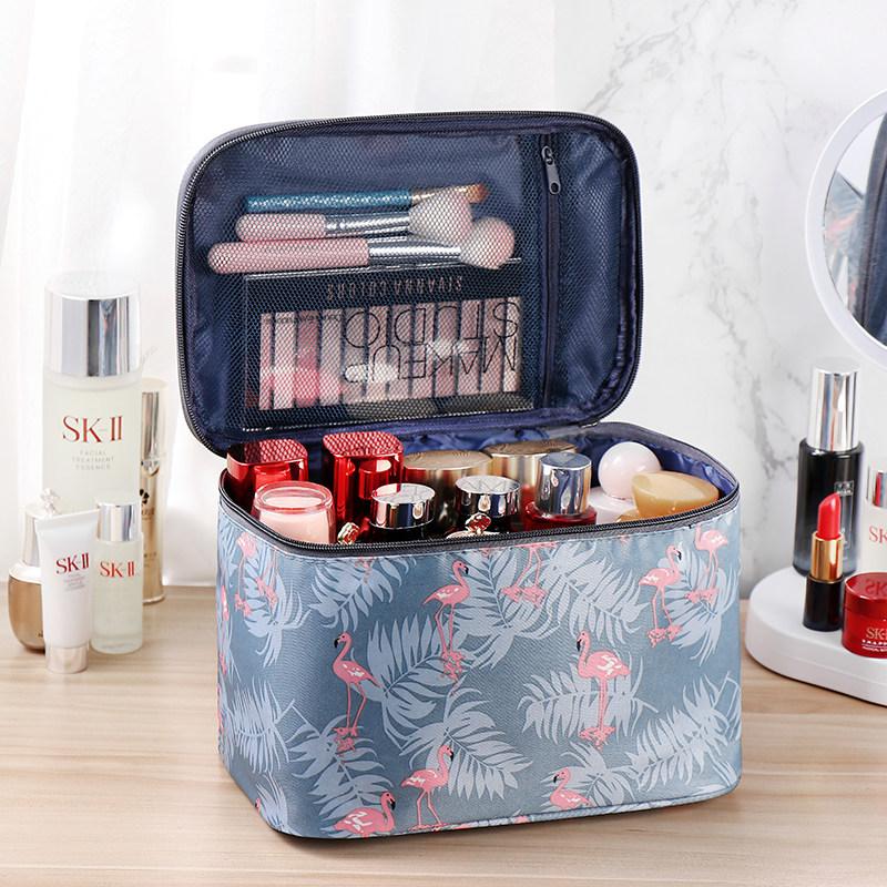

Large cosmetic bag, portable large-capacity storage bag, toiletry and skin care product bag, portable waterproof cloth ins style