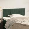 VidaXL Headboard Bedroom Furniture Bed Accessory Single Bed Headboard Interior Dark Green 346239