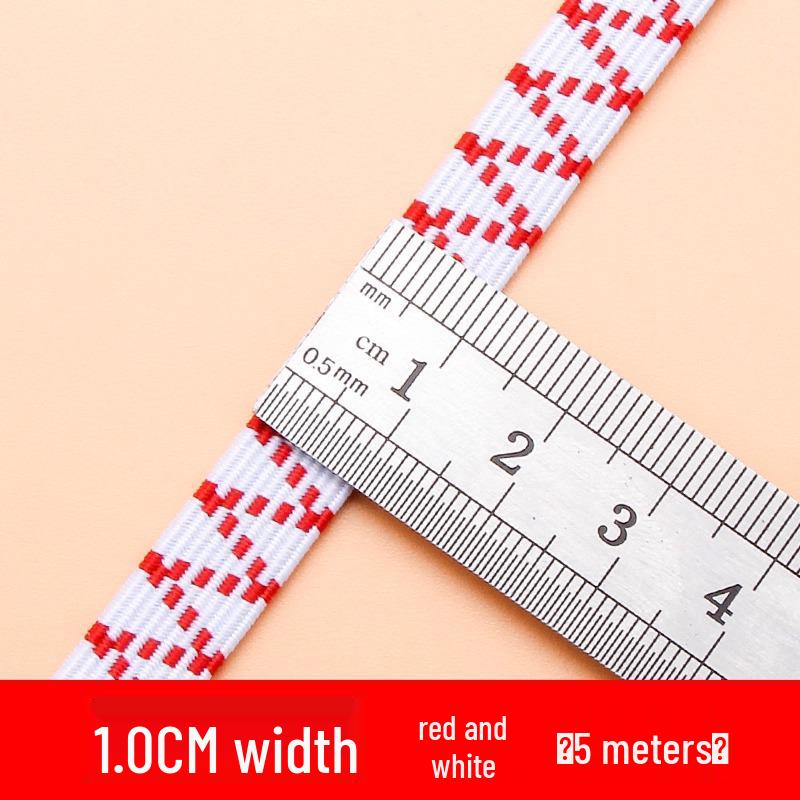 Hohe Elastizität, langlebiges breites flaches Taillenbund-Gummiband für Hosenbündchen - dehnbar und figurformend, universelle Passform.