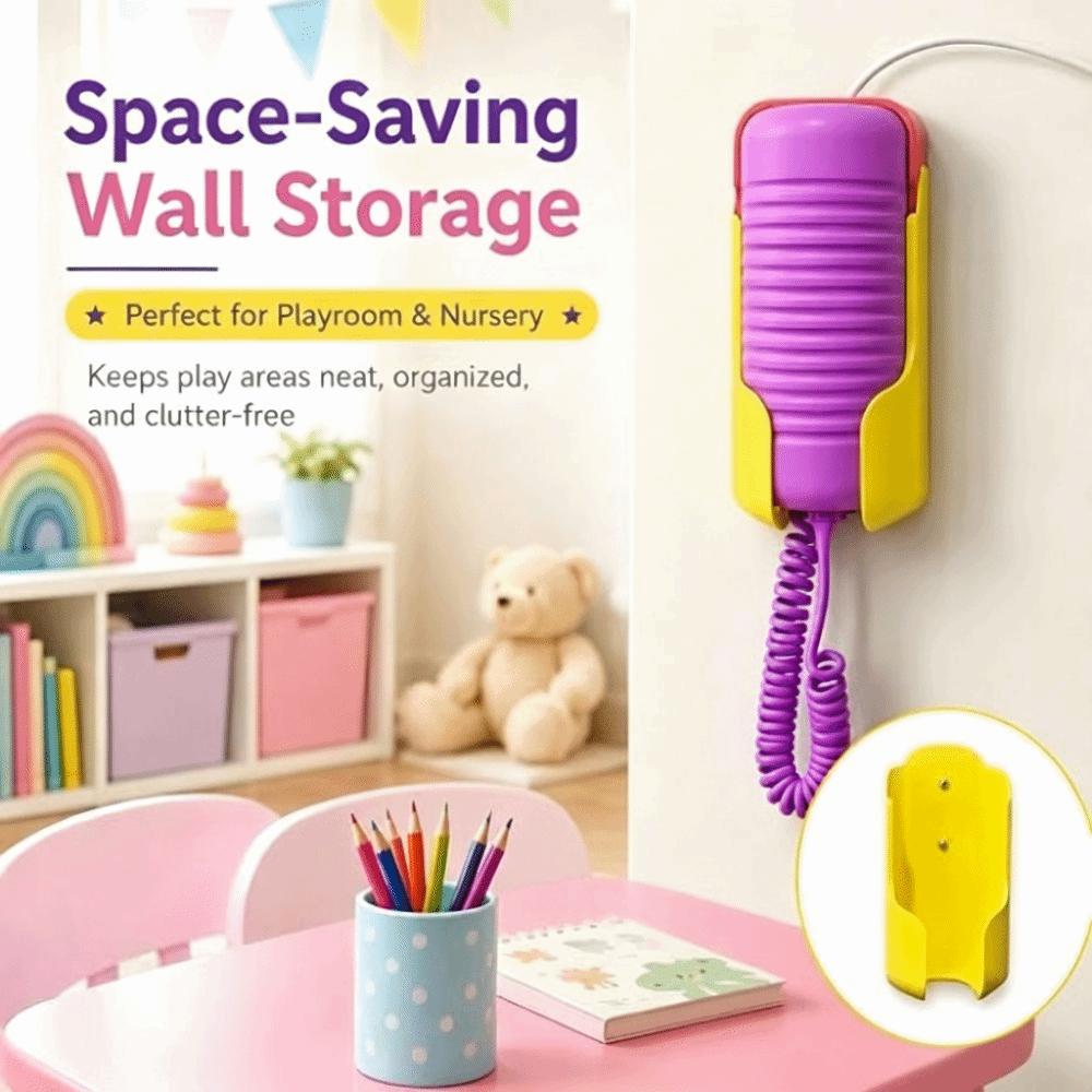 Anti-Drop Wall Mount Bracket Anti-Slip Fixed Base Telephone Receiver Lock Buckle Wall Hanging Universal Fit