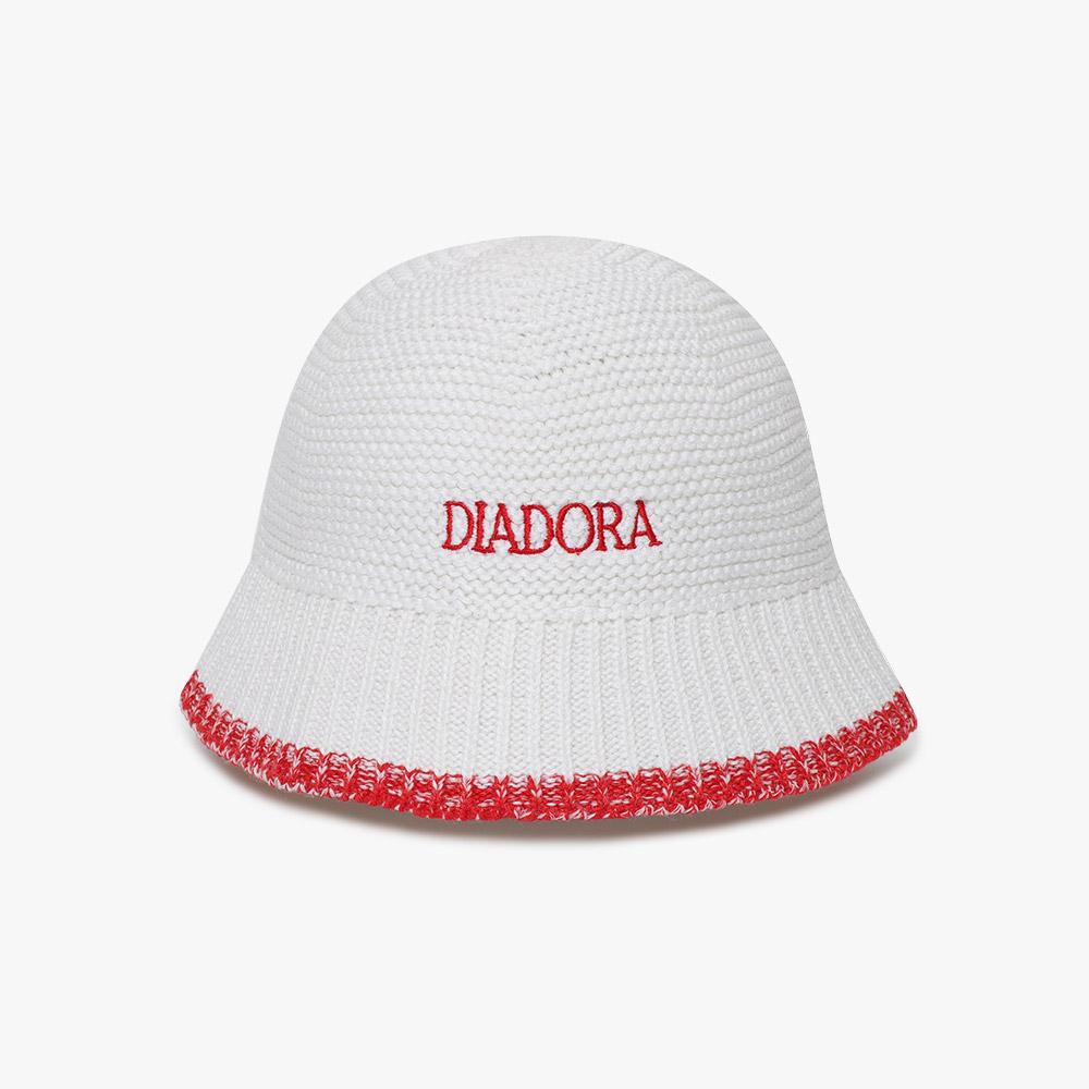 diadora Knit Bucket Hat Ivory