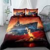 Underworld Lava Duvet Cover Set King Queen Double Full Twin Single Size Bed Linen Set