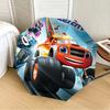 1pc Blaze and the Monster Machines Automatic Folding Umbrella, Portable Collapsible Design, Casual Outdoor Accessory L1127028