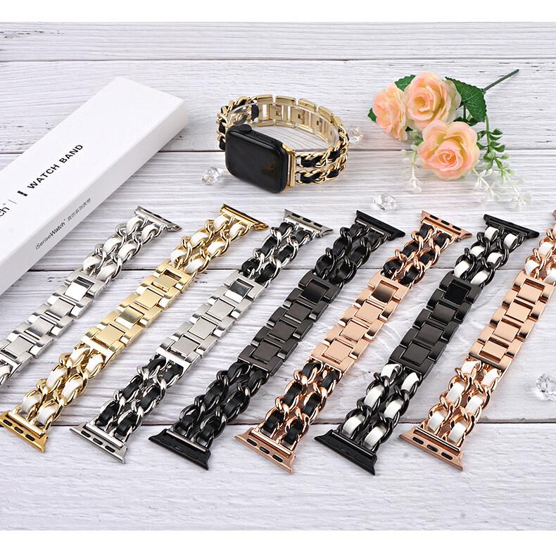 Women Strap For COLMI M40 M41 M42 V31 V23 V68 p60 P28 P18 P16 P12 P71 C81 C80 C63 C61 C60 i20 i30 Metal diamond watchband chain