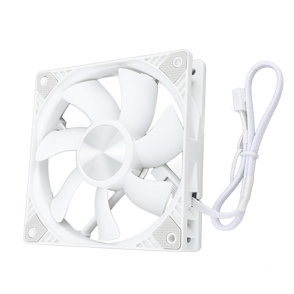 PC Case Fan 120mm PWM NaIntelligent Control MFDB Bring Case Cooling Fan with 4 Pin Extension Cable 12V