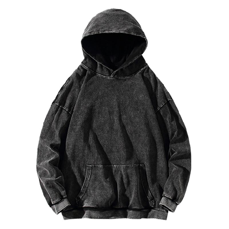 Anime Solo Leveling Sung Jin-Woo Cool Printed Hooded Men Women Washed Cotton Hoodies Loose Casual Sweatshirt Harajuku Pullover