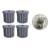 4PCS Planted Tank Fish Tank Hydroponic Planting Basket  for Tanks Aquascape Decorations