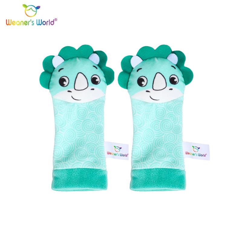 Newborn Baby Rattle Wristband and Socks Set, Educational Toy for 0-2 Years