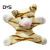 Cartoon Plush Animal Refrigerator Magnet Stuffed Animal Doll Magnetic Fridge Decoration Home Office Kitchen Locker Ornament