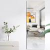 4pcs Acrylic Mirror Wall Stickers Self-adhesive Mirror Bathroom Decoration Student Dormitory Dressing Mirror Full-length Mirror