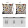 Banksy Pop Art Graffiti Square Pillowcase Polyester Linen Velvet Pattern Decorative Pillow Case Home Cushion Cover 18"