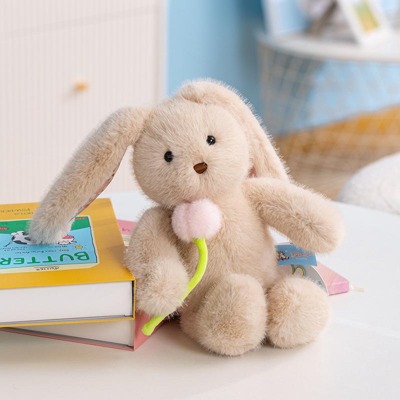 Xiaohongshu Valentine's Day Long-Eared Rabbit Plush Doll Toy.