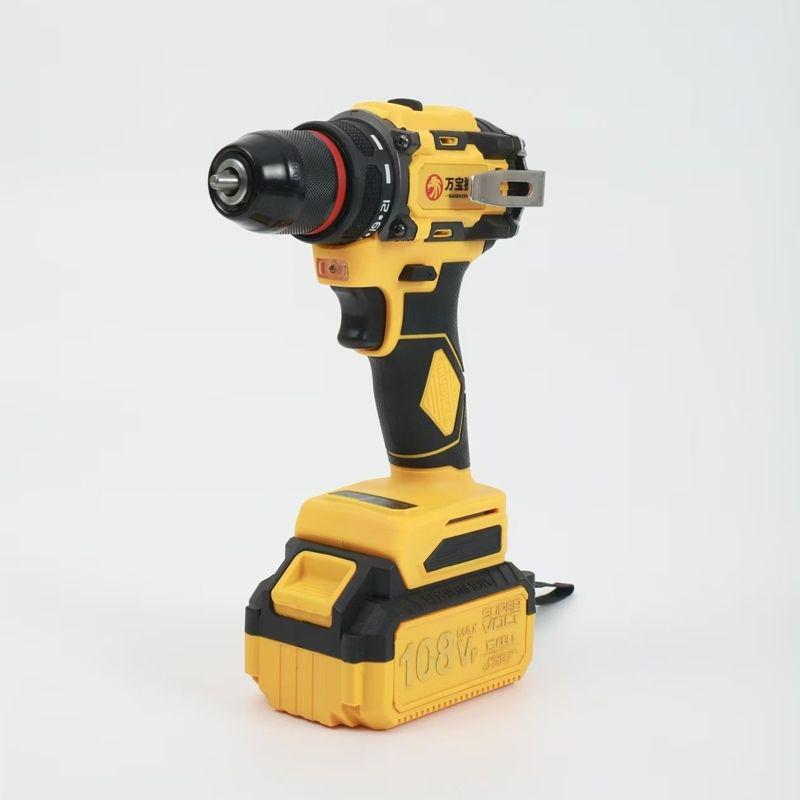 High-Power Cordless Rechargeable Impact Drill & Electric Screwdriver