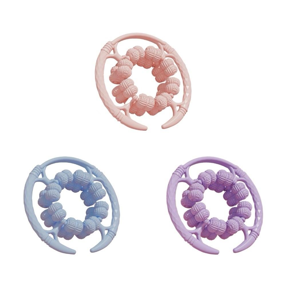 360-degree Rotation Annular Leg Clamp Massager Handheld Muscle Massager Roller  Body Massager Relax
