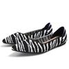 Spring and autumn flat shoes fashion leisure Women's flat shoes pointed knitting elastic comfortable boutique shoes