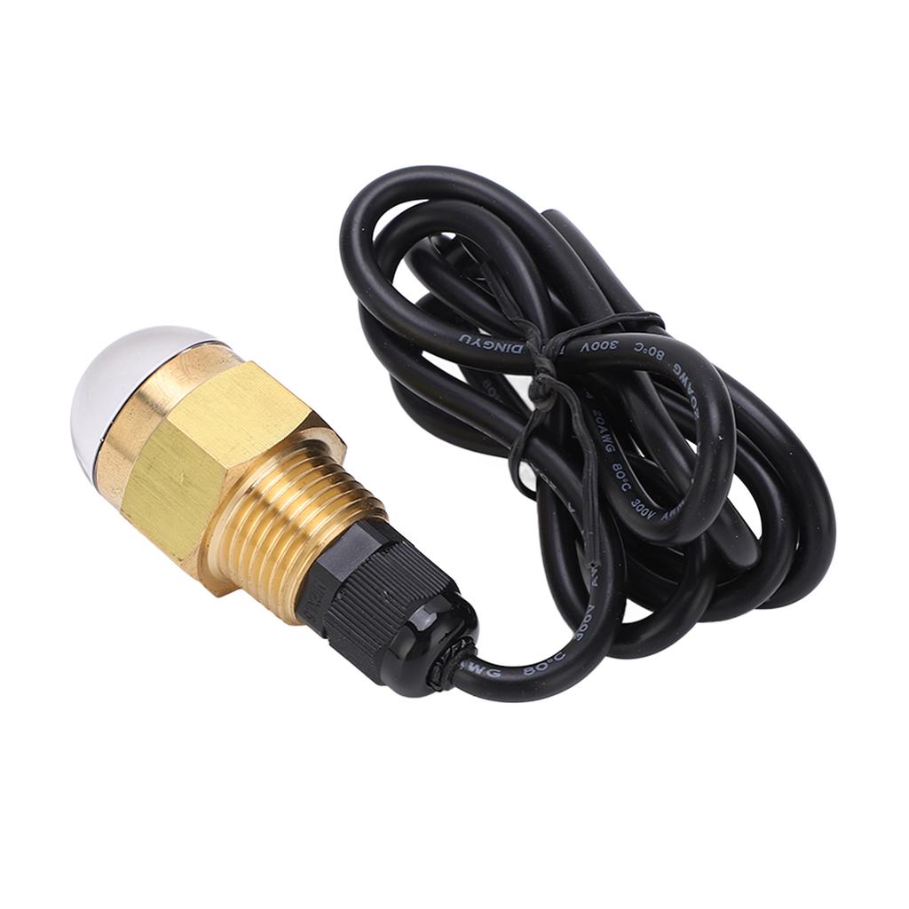 12V 12W Boat LED Underwater Light Brass NPT12 Marine Drain Plug Light for Yacht Accessory
