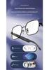 GS11 Bluetooth Smart Glasses with Magnetic Color-Changing Lenses, Punk Metal Double Bridge, Ideal for Outdoor Driving