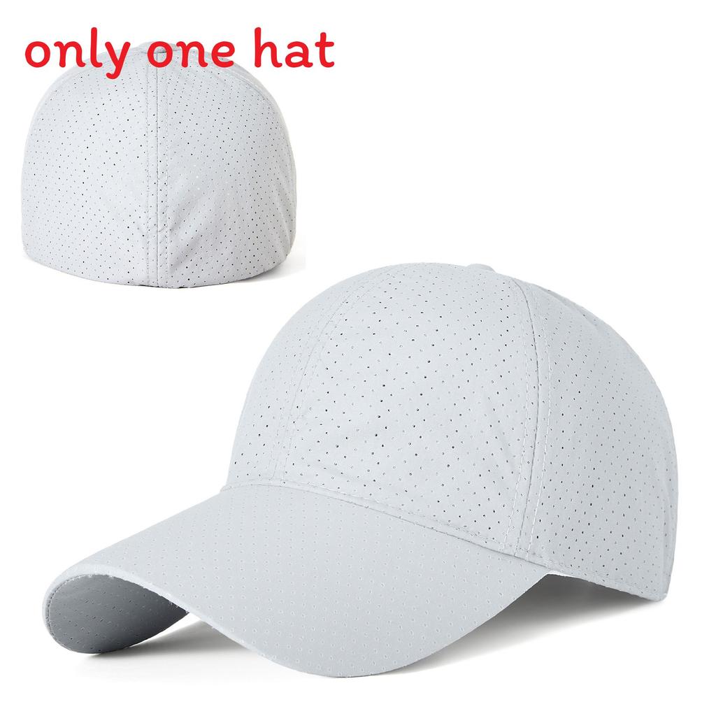 Summer Breathable Sun Protection Baseball Cap With Adjustable Fit For Men And Women