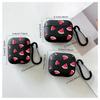 Black Full Screen Watermelon Suitable for AirPods 1/1st Generation Protective Case Apple Pro/1 Wireless Bluetooth Headset Case