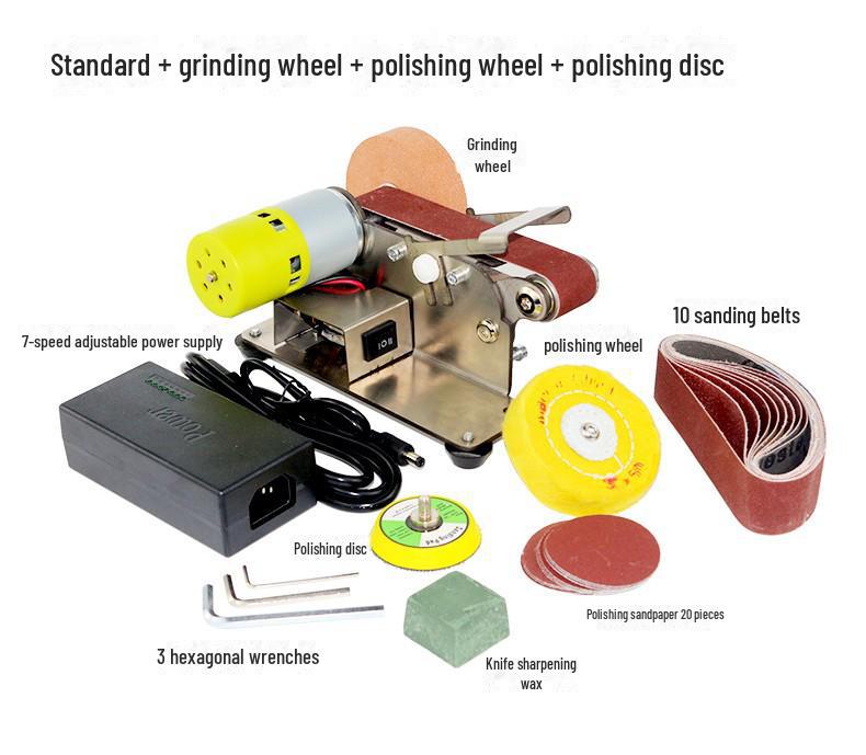 Mini Adjustable Angle Knife Grinder for DIY Sanding and Household Use