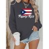 2025 Creative Letters European American Round Neck Print Hoodie