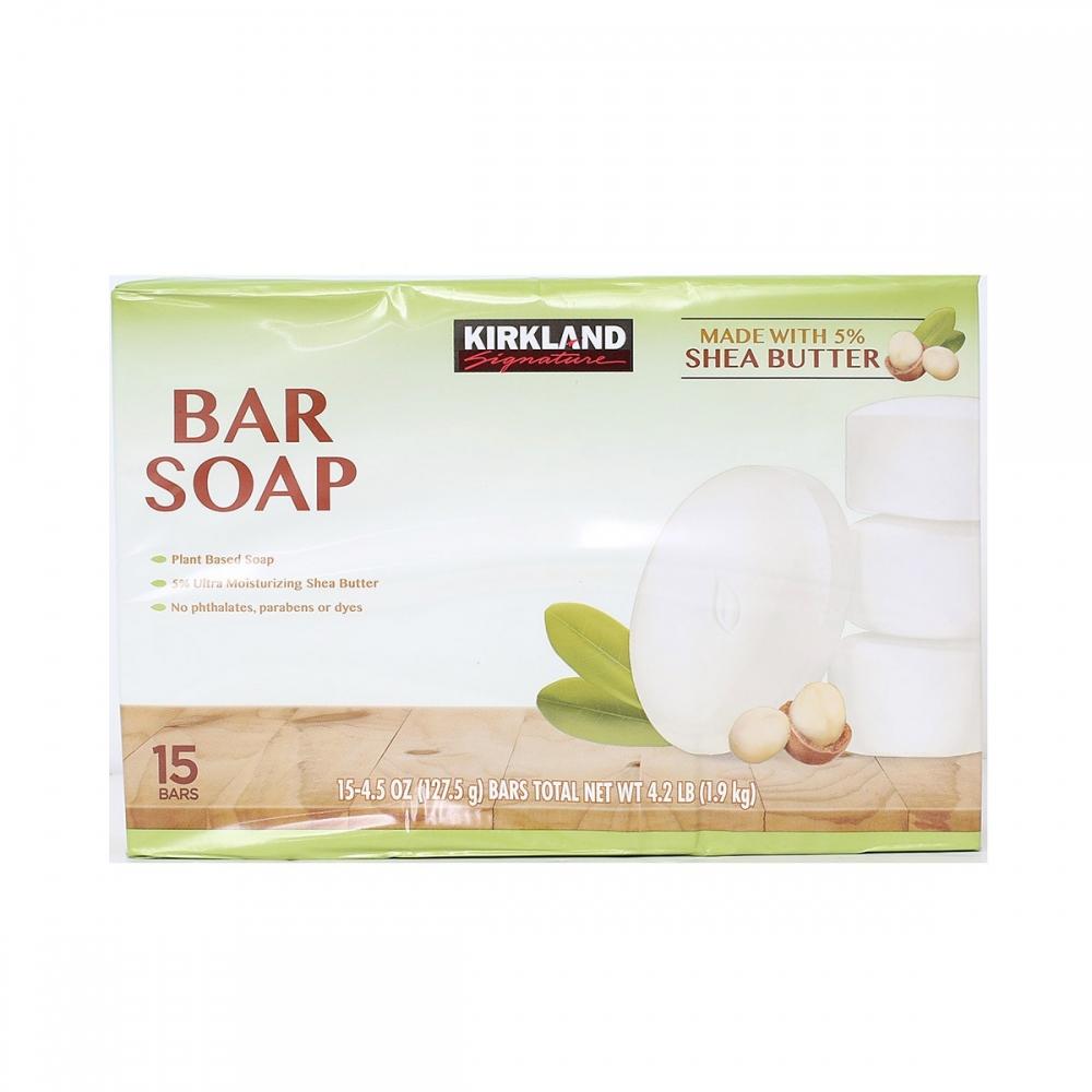 Мыло Kirkland Signature 127,5 г X 15 штук Масло ши