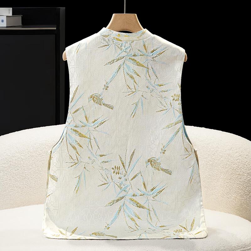 Tachi Women's New Chinese Style Jacquard Vest
